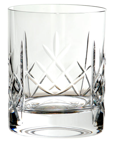 Cut Heavy crystal tumbler  91/2oz 100mm high