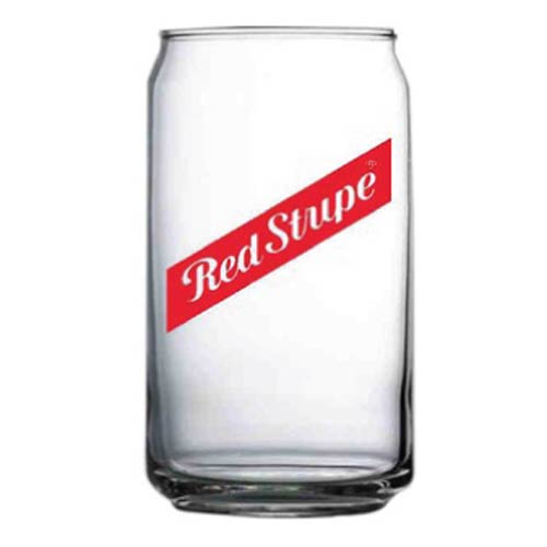 Can shaped glass 14oz capacity