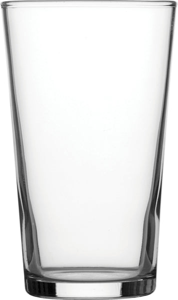 conical half pint glass