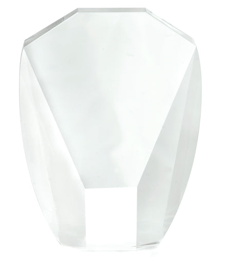 Optical Crystal Art Deco Award 115mm high supplied in a presentation box