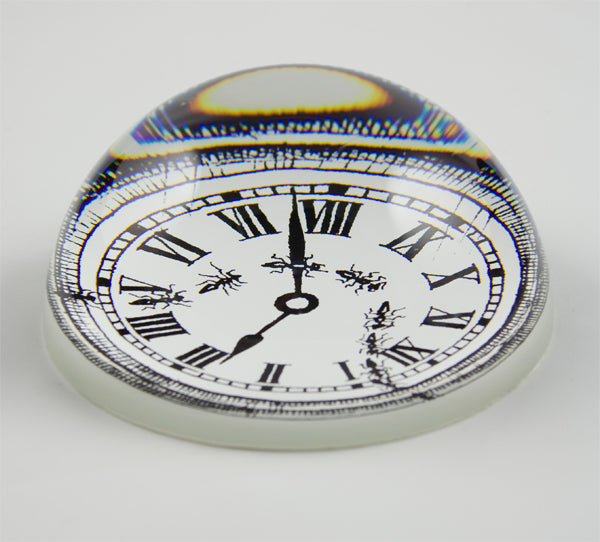 Optical Crystal Domed Paperweight 100mm diameter supplied in a presentation box