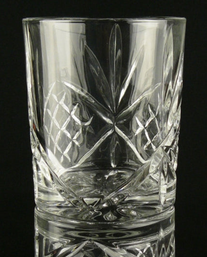 Bulk Heavy dublin cut crystal tumbler 320ml
