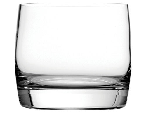 Rock crystal old fashioned whisky glass